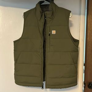 carhartt reversible sherpa vest